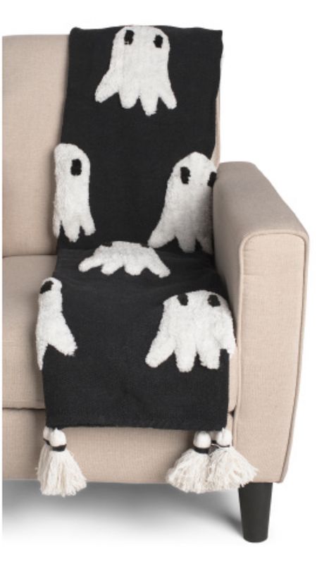 NEW Halloween Ghost throw blanket! 

#LTKStyleTip #LTKHome #LTKSeasonal