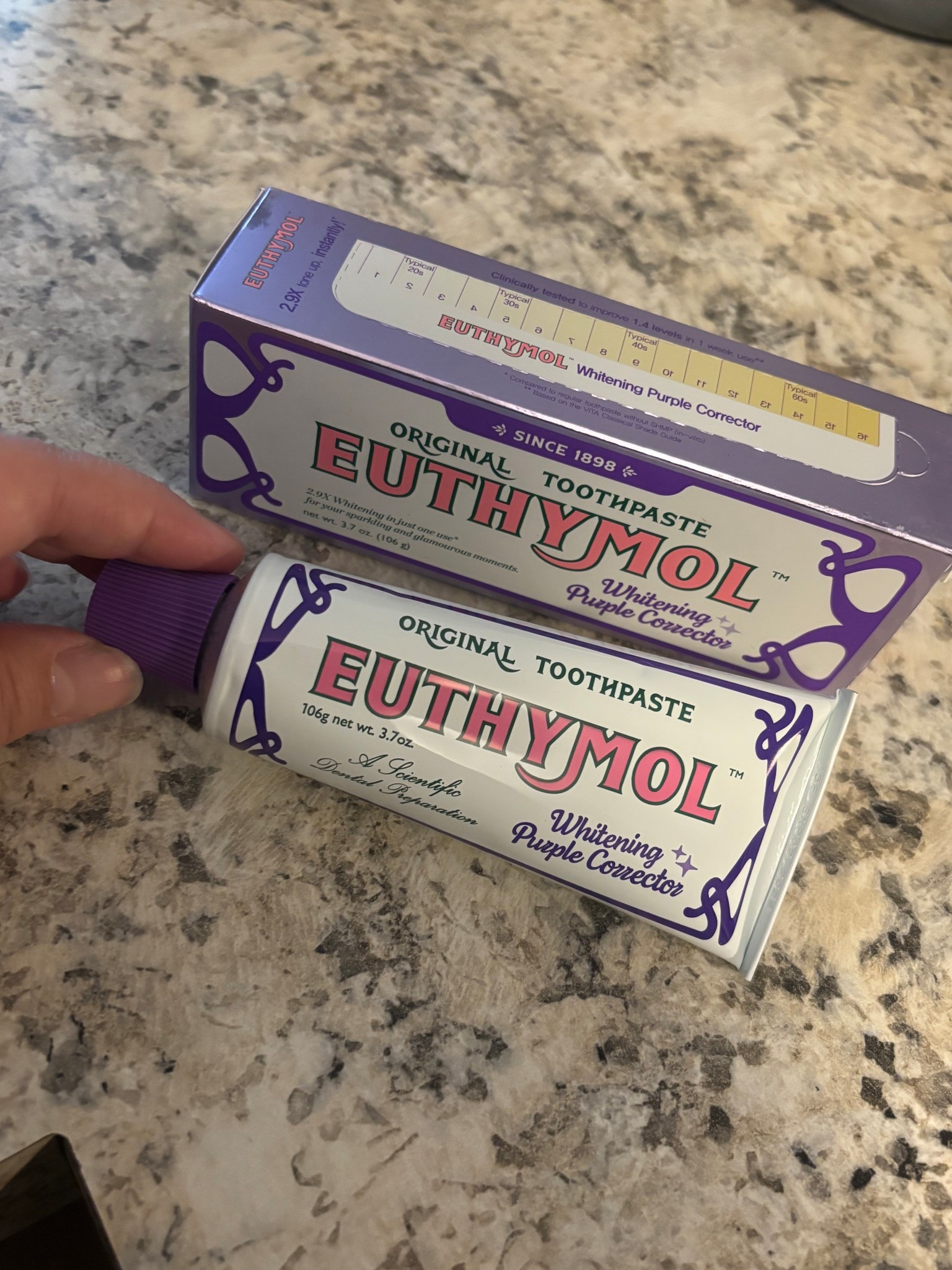 Okay this stuff really works I wish I had thought to take pictures but it slipped my mind and it’s super minty and gives you great breath I got the purple one but linked one from the same brand! Does the same thing the purple is just more intense  

#LTKmomlife #LTKHome #LTKmorningroutine