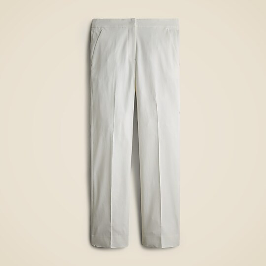 Kate straight-leg pant in bi-stretch cotton | J. Crew US