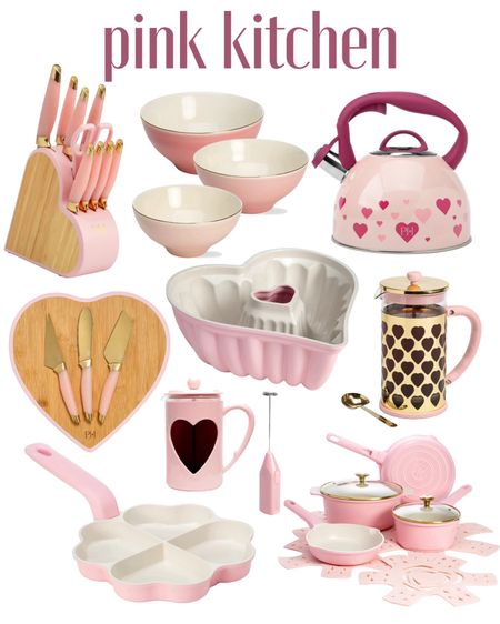 Pink Walmart, kitchen items