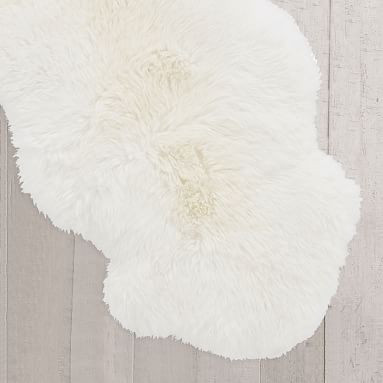 Double Sheepskin Rug - Ivory | Pottery Barn Teen