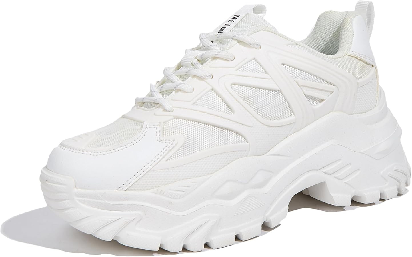 Niluber Chunky Sneakers for Women Platform Sneakers for Women Comfortable Casual Tennis Shoes Lac... | Amazon (US)