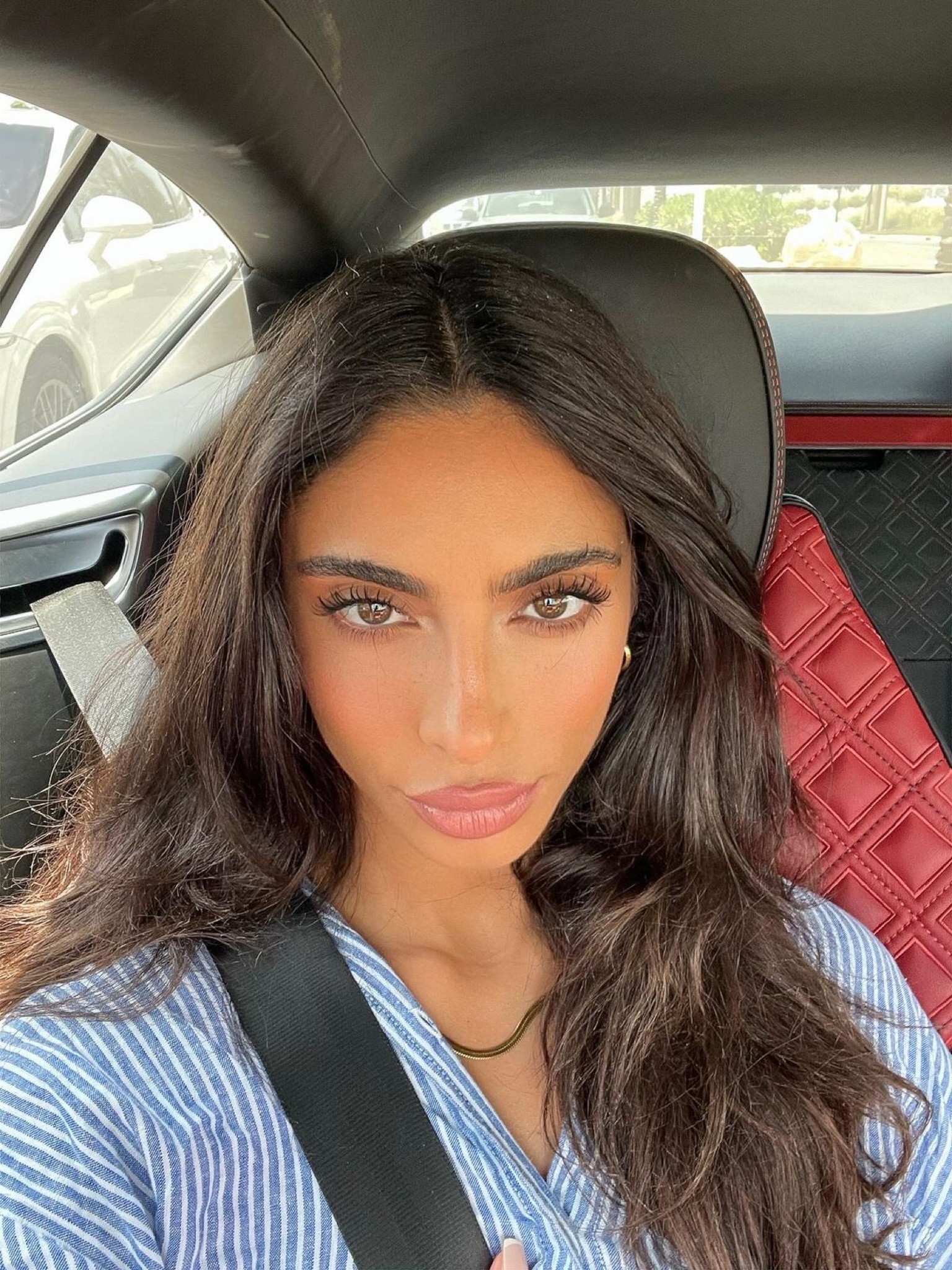 Charlotte Tilbury magic cream, Mac mascara, bronzer, flawless foundation, Huda beauty lip blush cream, makeup look, beauty 

#LTKbeauty #LTKeurope #LTKSeasonal