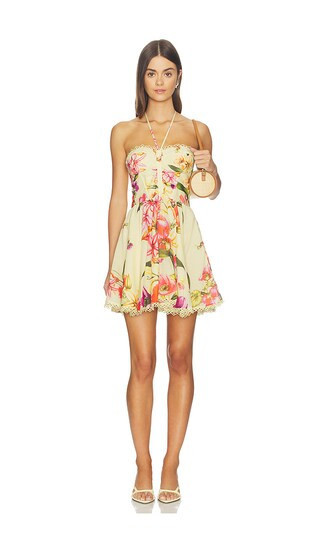 Charo Ruiz Ibiza Dahlia Short Dress in Yellow. - size XL | Revolve Clothing (Global)