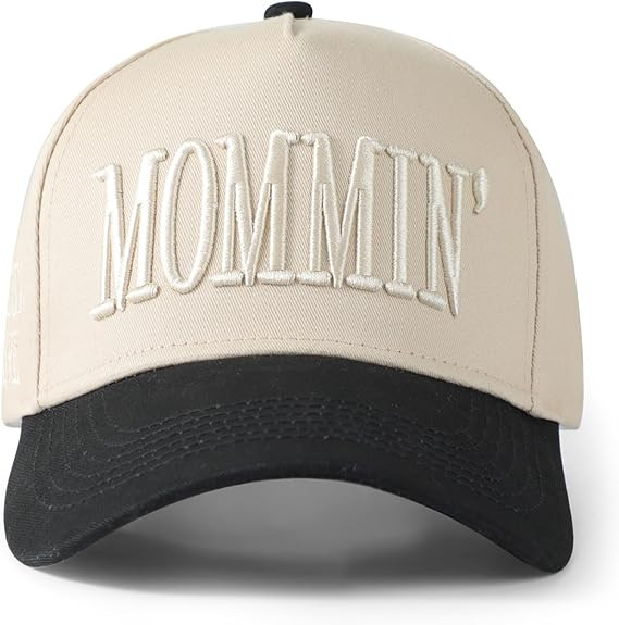 Mommin Trucker Hat, Mothers Day Gifts for Mom Wife, Vintage Two Tone Ponytail Baseball Cap, Adjus... | Amazon (US)