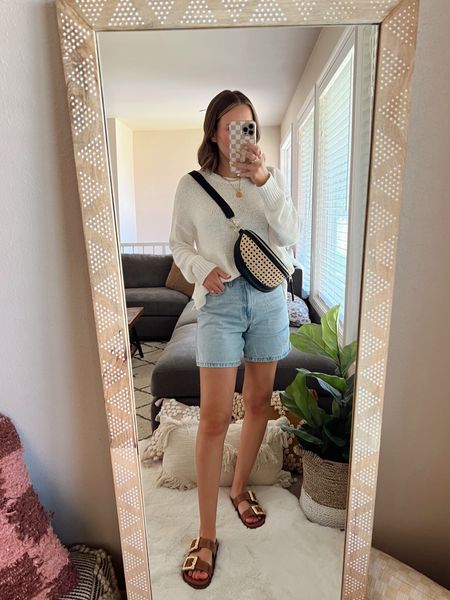 OOTD✨ my shorts are currently 20% off + extra 15% off at checkout with code AFSHORTS. Wearing size 25 and size small sweater



#LTKSaleAlert #LTKStyleTip