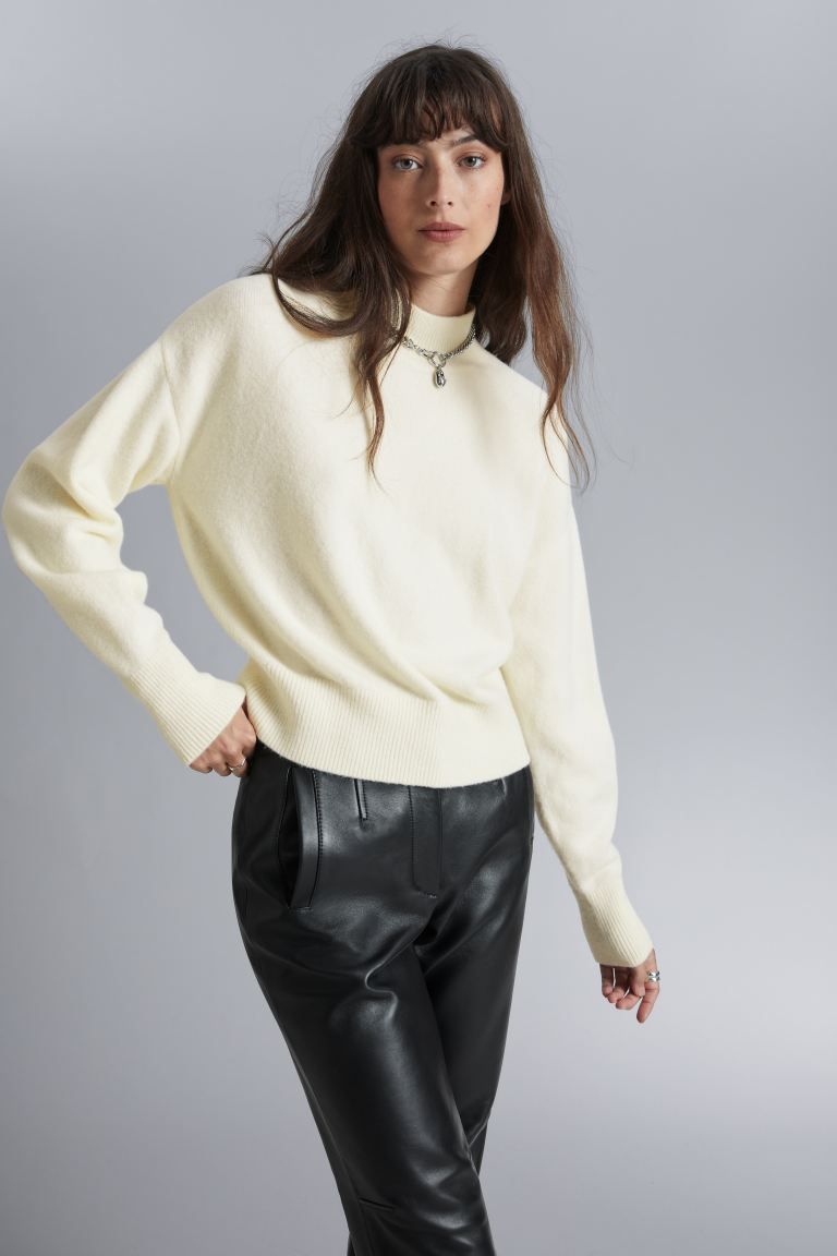 Mock Neck Sweater | H&M (UK, MY, IN, SG, PH, TW, HK)