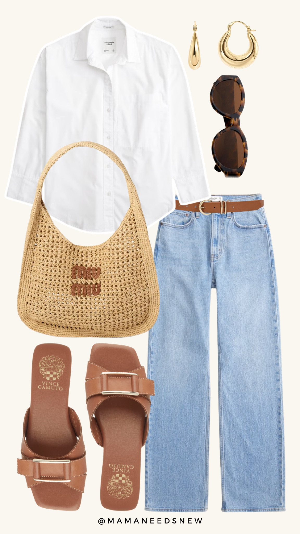 Easy casual look featuring jeans and a white shirt 🤍

#LTKSaleAlert #LTKxAF #LTKFindsUnder100