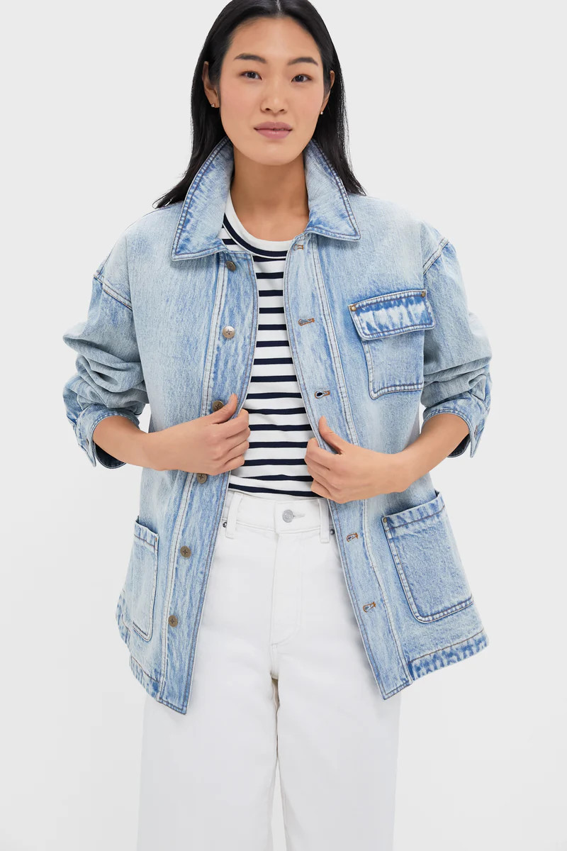 Light Wash Denim Reese Barn Jacket | Tuckernuck (US)