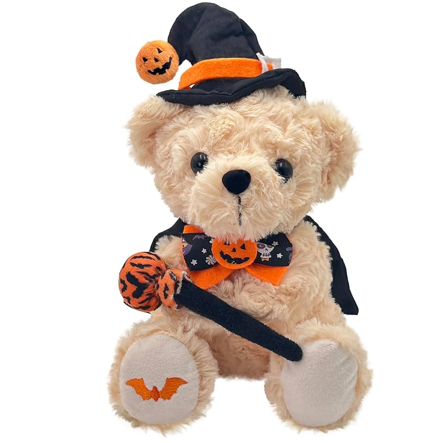 Teddy Bear Stuffed Animal Wizard Bear - Wizard Plush Toy for Party Decorations - 8 Inch Cute Oran... | Amazon (US)