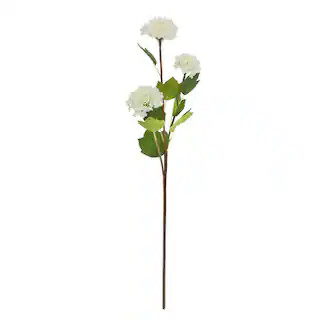 27.5" White Snowball Stem by Ashland® | Michaels | Michaels Stores