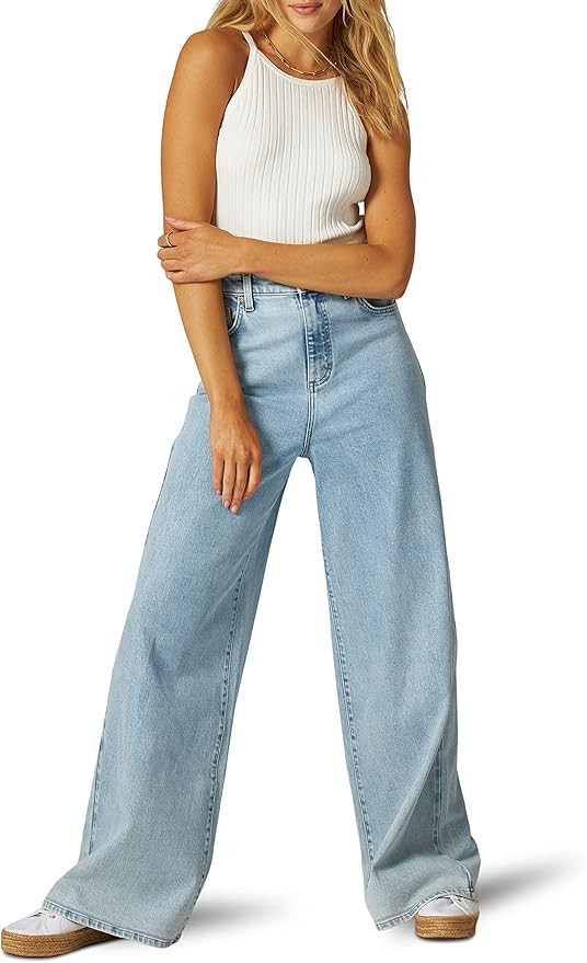 Lee Women's High Rise Wide Leg Slouch Jean | Amazon (US)