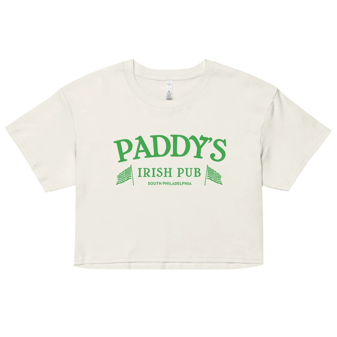 Paddy's Irish Pub Crop Top, It's Always Sunny, Philadelphia, Funny, St. Patrick's Day Top, Trendy... | Etsy (US)