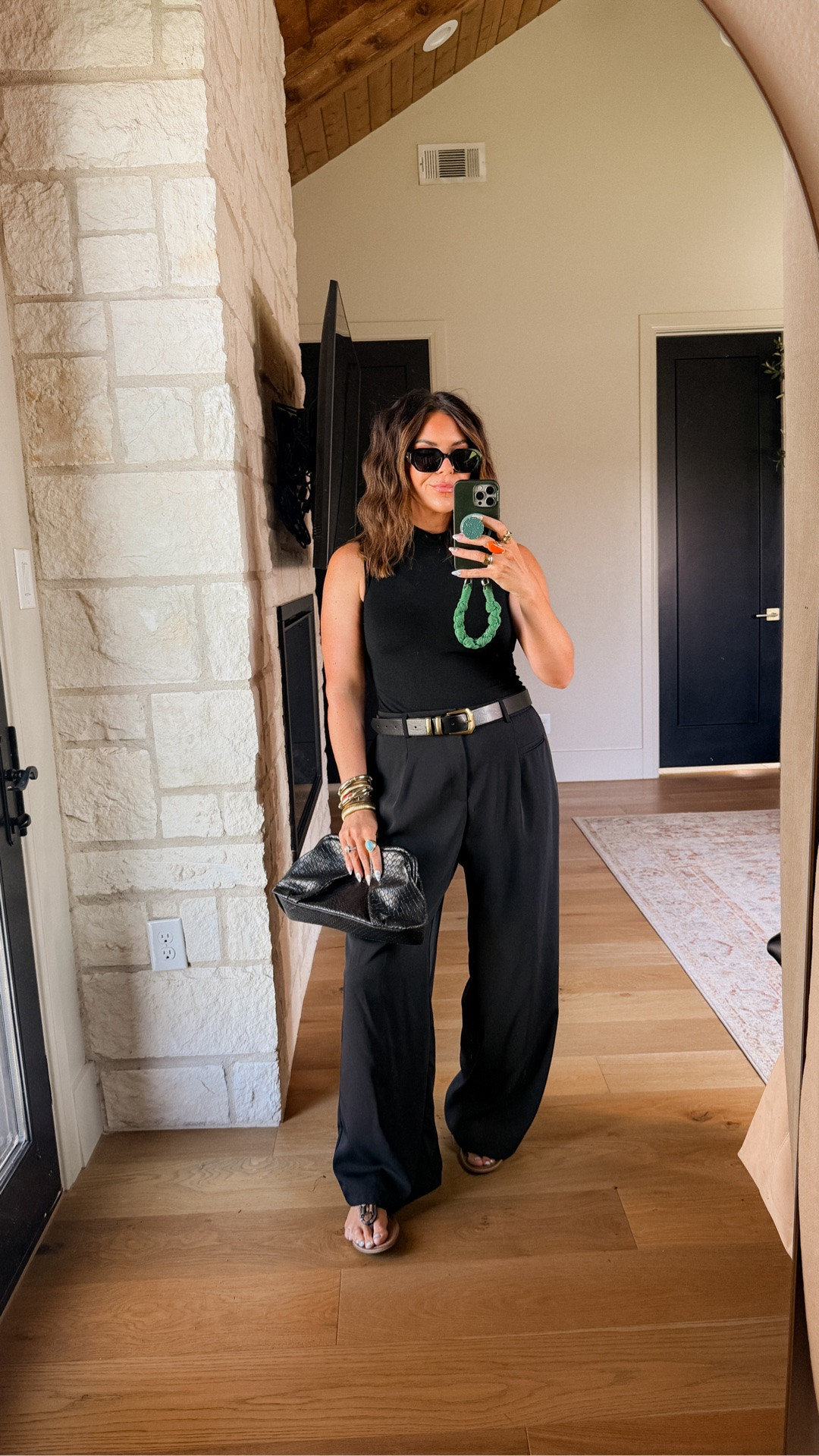 Night out look or workwear for summer look! Either way! 
Tank: large
Pants: large (true to size)

#LTKOver40 #LTKMidsize #LTKootd