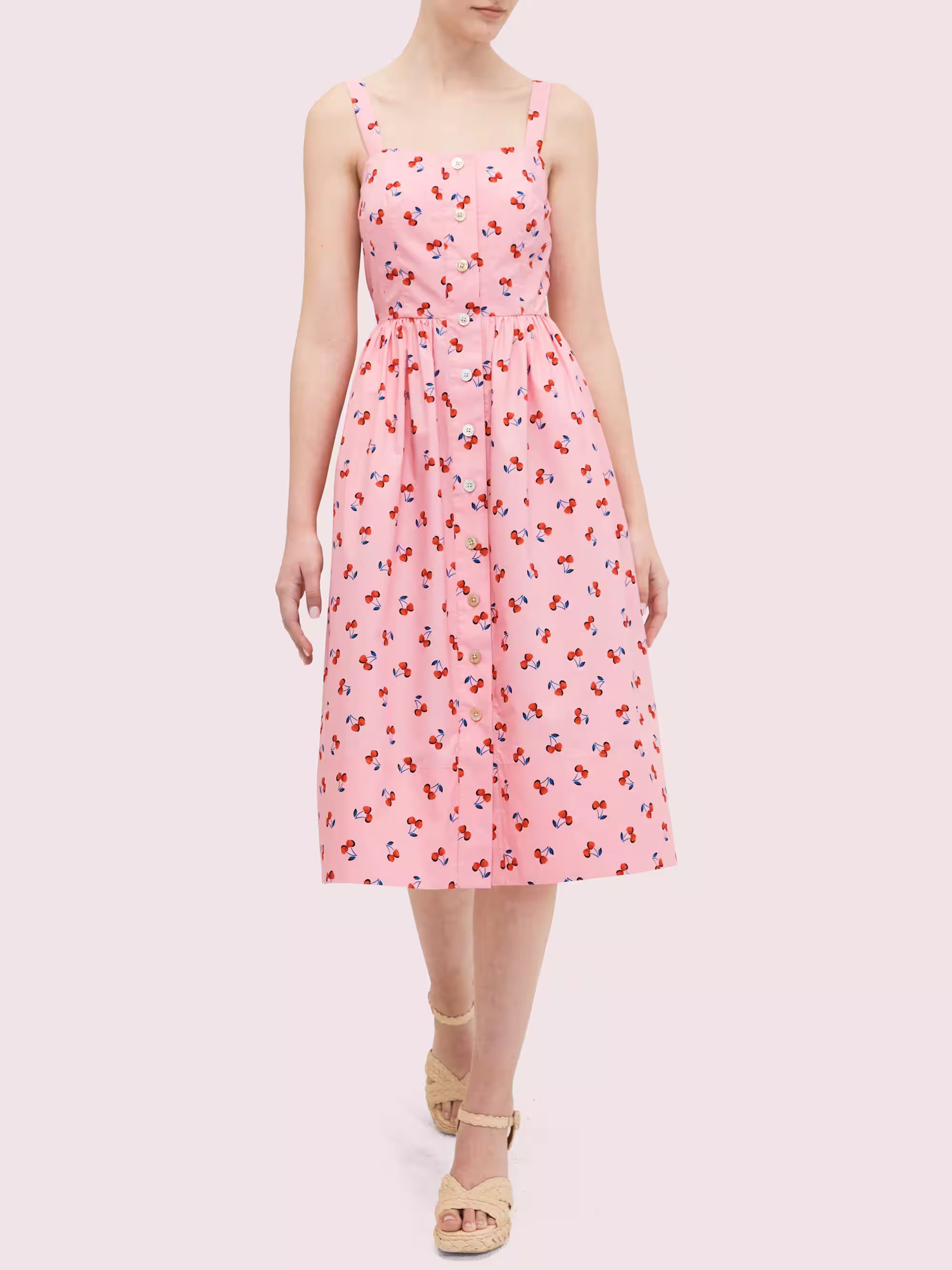 cherry toss poplin dress | Kate Spade (US)