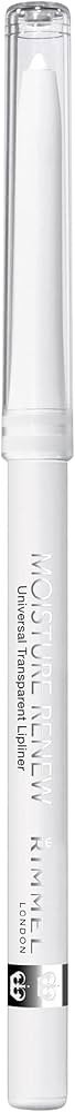 Rimmel Moisture Renew Lip Liner - Clear Lip Liner with Shea Butter for Invisible Lip Color Protec... | Amazon (US)