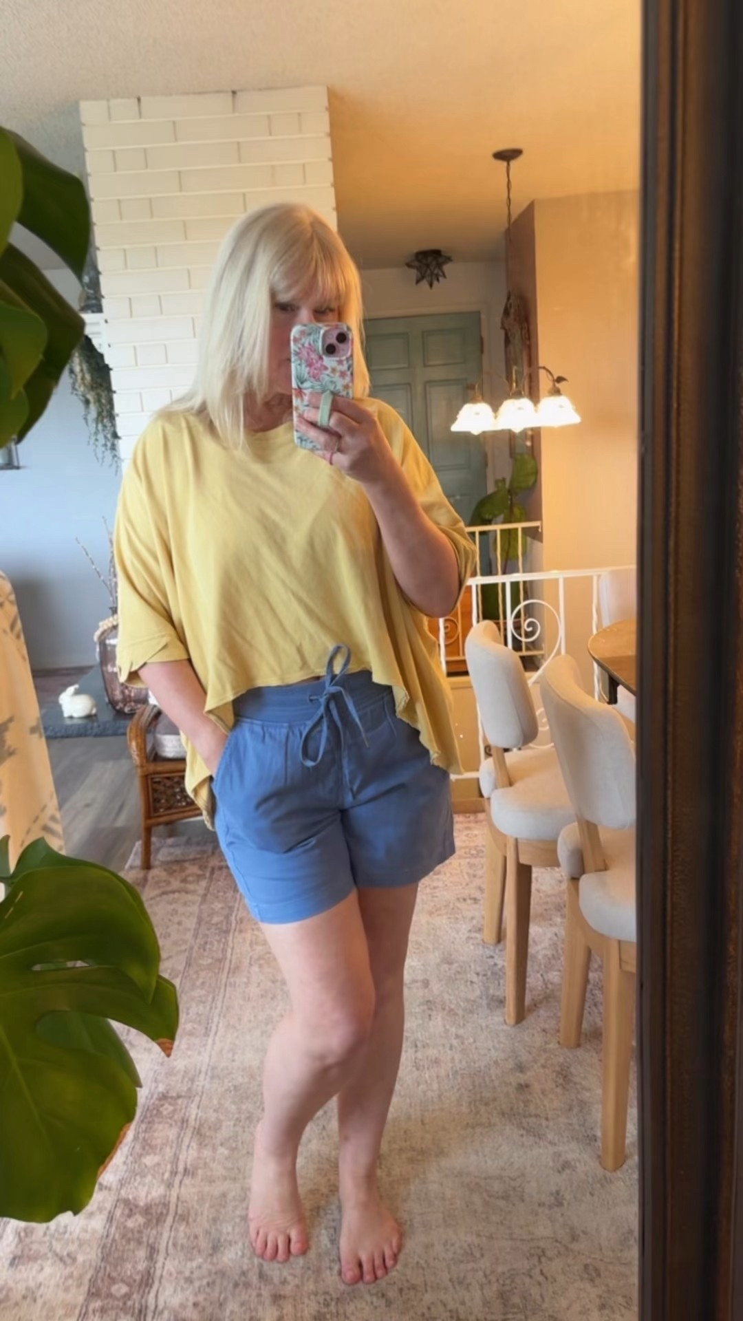 Love this bright flowy top from Free People and cozy shorts from Orvis (Costco) shorts were a total steal for $9!  A summer staple! 

#LTKSeasonal #LTKTravel #LTKFestival