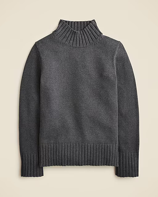 Cotton turtleneck sweater | J. Crew US