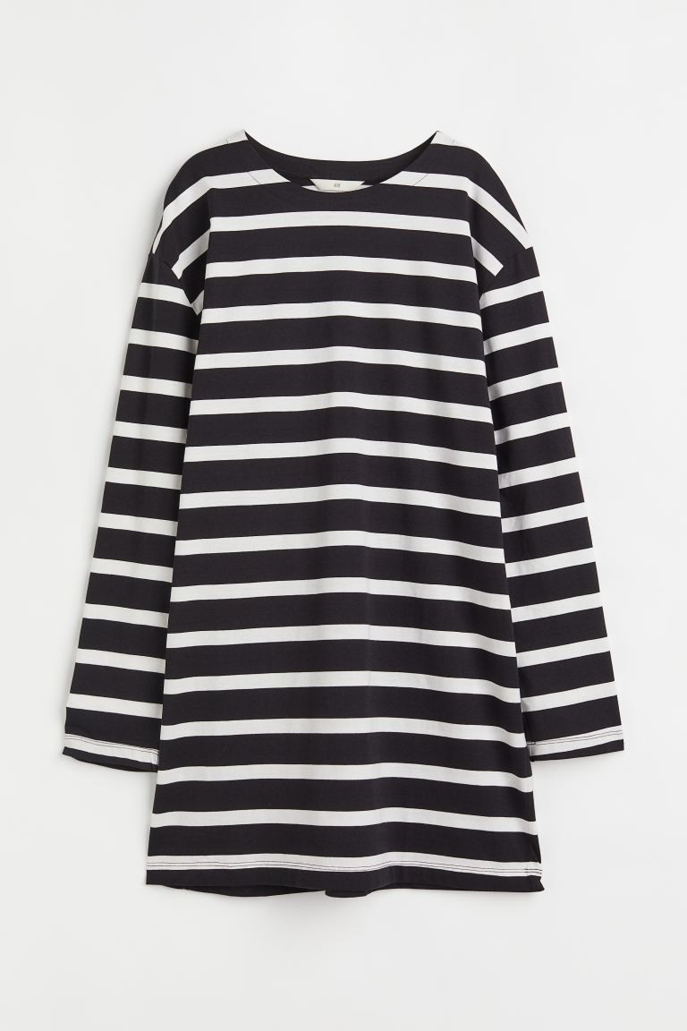 Long-sleeved Cotton Dress | H&M (US + CA)