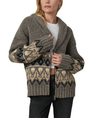 The Inga V Neck Fair Isle Cardigan Sweater | Bloomingdale's (US)