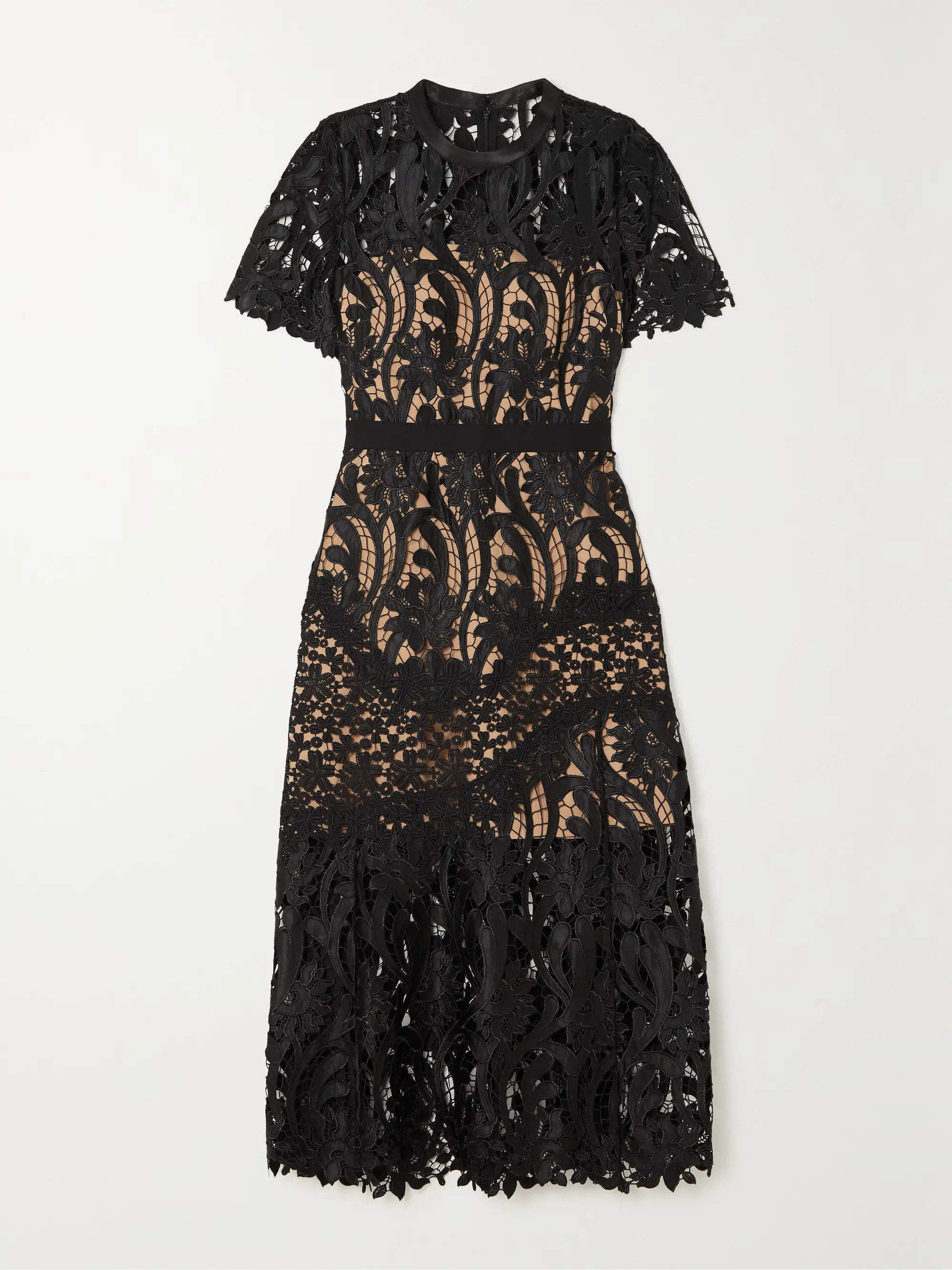 Prairie guipure lace midi dress | NET-A-PORTER APAC