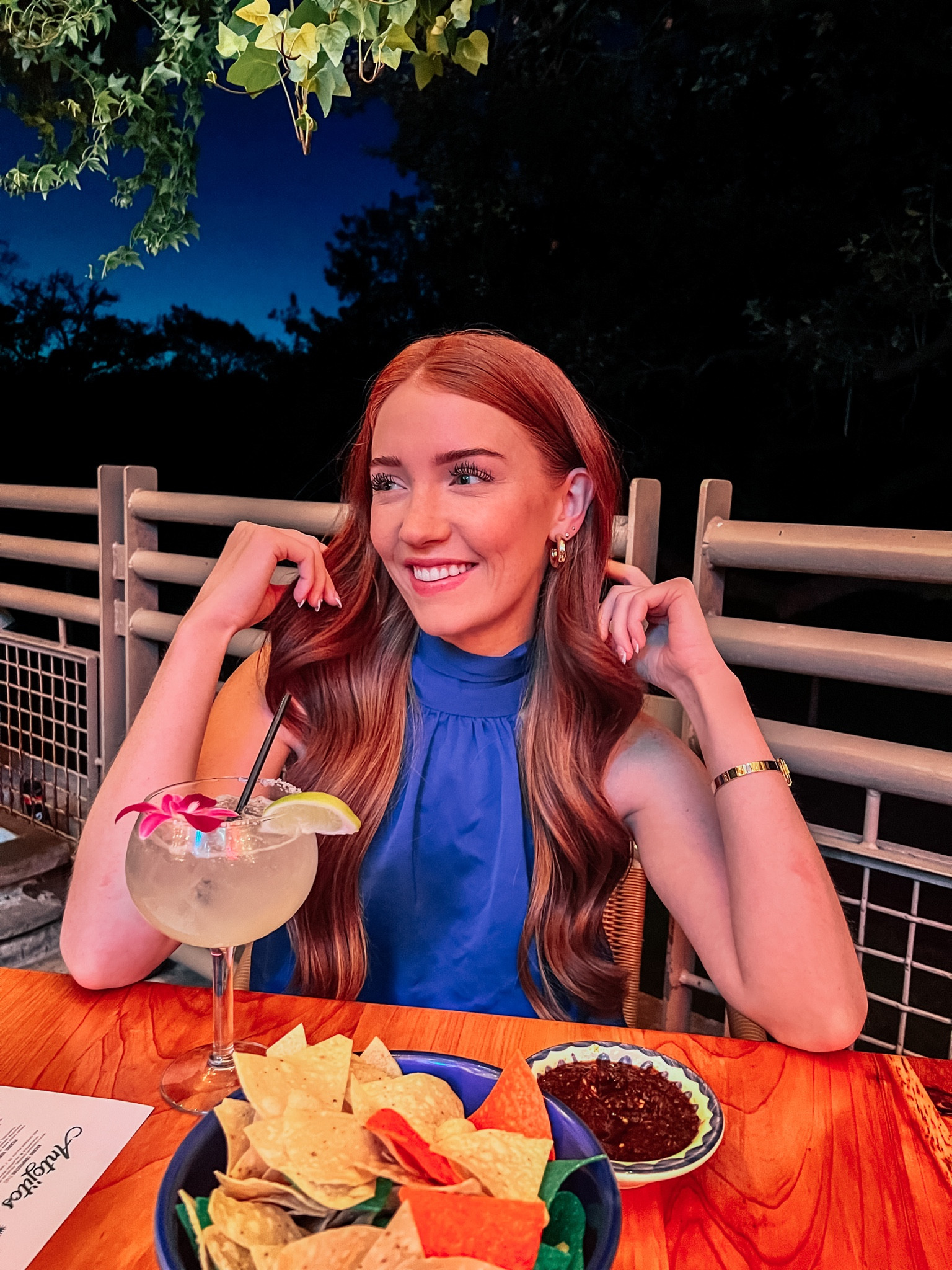 birthday dinner top is from Target! 💙

#LTKsalealert #LTKunder50 #LTKfit