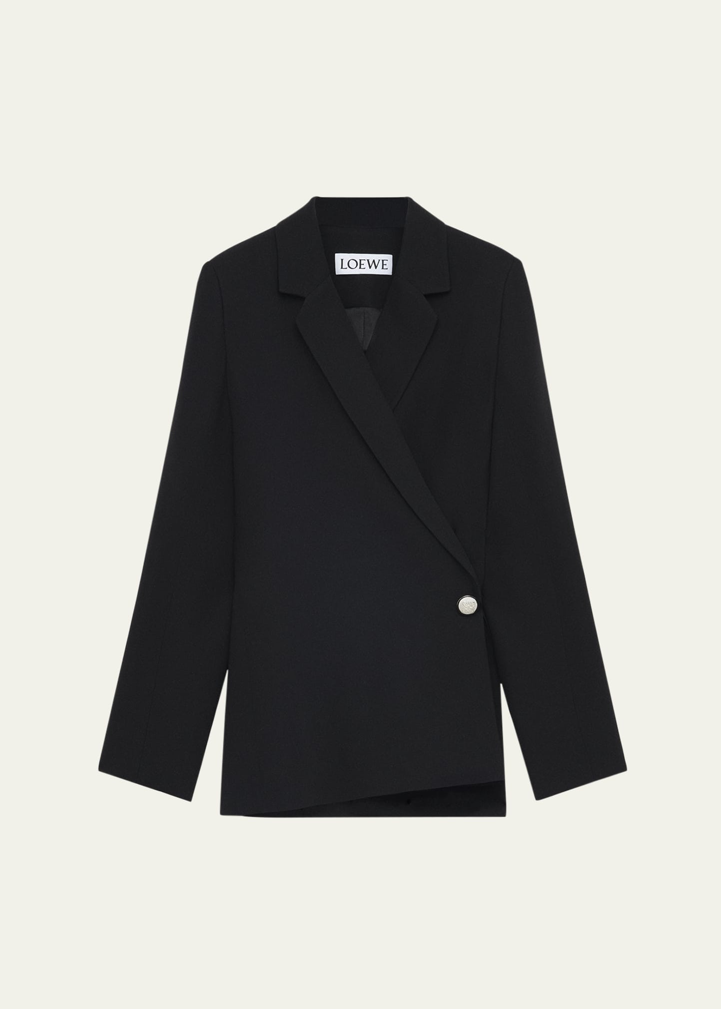 Loewe Pebble Single-Breasted Wrap Blazer | Bergdorf Goodman