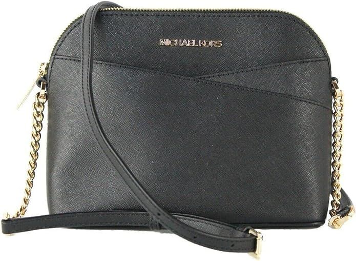 Michael Kors Jet Set Medium Crossbody Leather Handbag | Amazon (US)