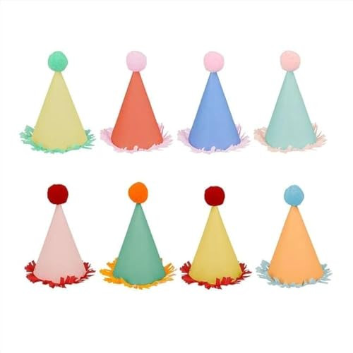 Meri Meri Mini Party Hats (Pack of 8) | Amazon (US)