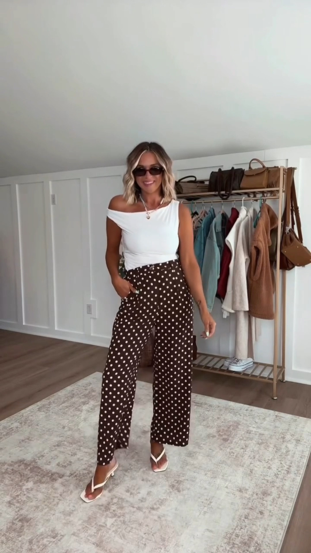 Double-lined, flattering side ruching, and the perfect fit for everything from the office to weekend plans. It’s one of those tops that makes getting dressed easy while still looking put together.
Pairs perfectly with these polka dot pants.  

 #LTKootd #LTKSeasonal #LTKWorkwear
