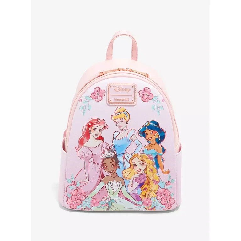Loungefly Disney Princesses Floral Mini Backpack | Walmart (US)
