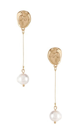 Kylie Earrings in Gold | Revolve Clothing (Global)