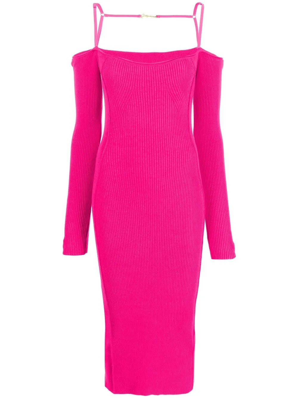 Sierra ribbed-knit midi dress | Farfetch Global