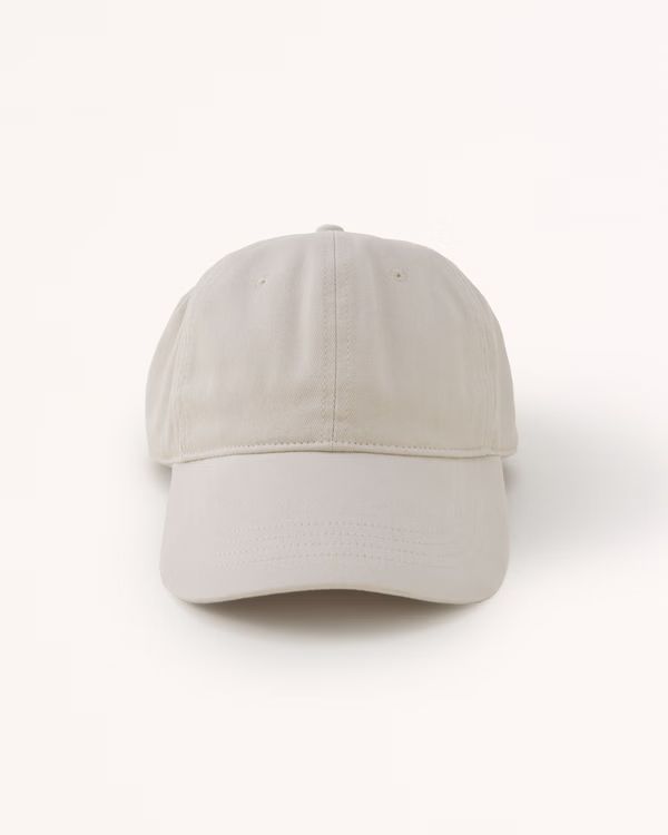 Women's Essential Baseball Hat | Women's Accessories | Abercrombie.com | Abercrombie & Fitch (US)