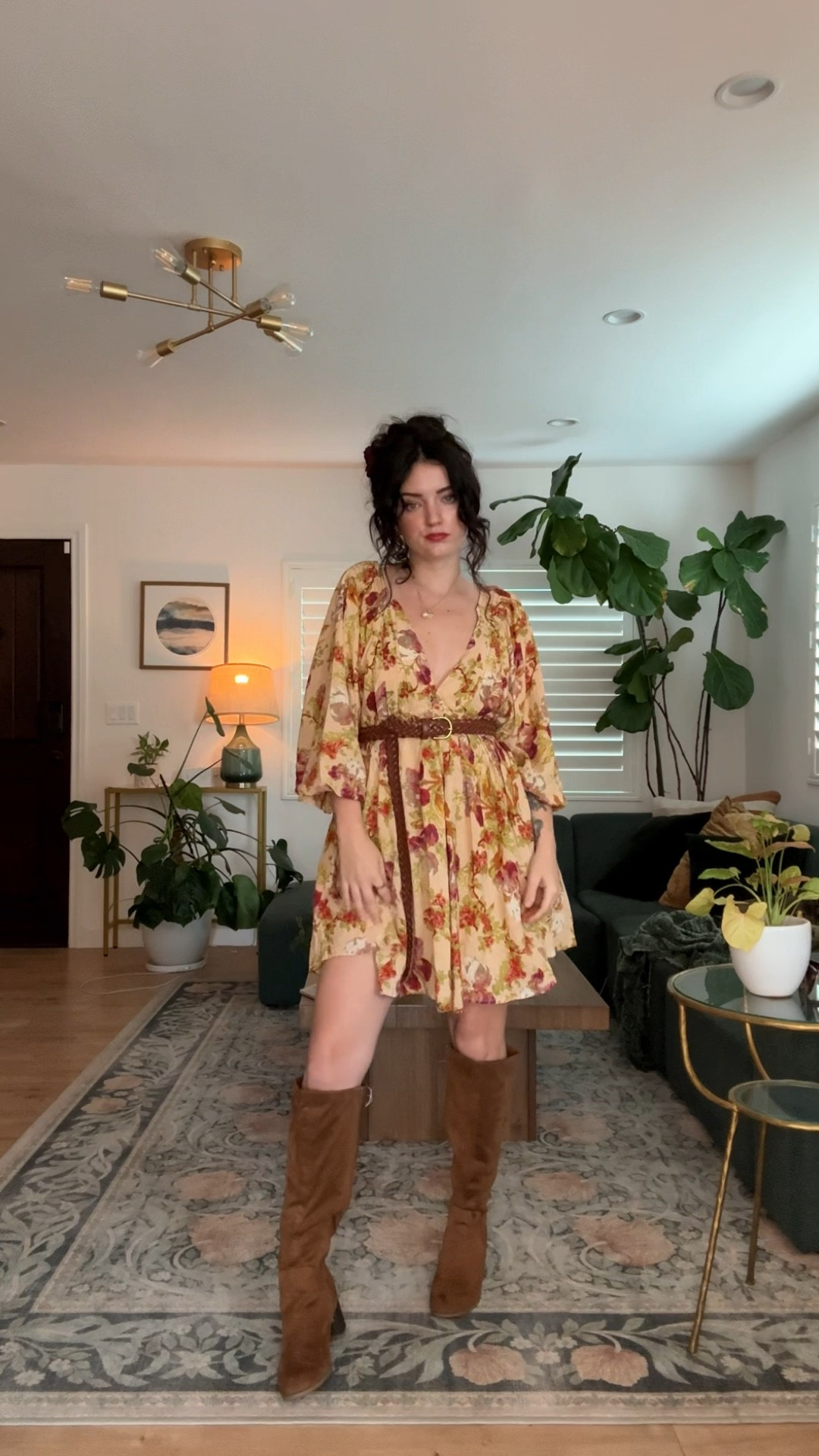 Fairytale feels 🌿✨🌙⭐️🕊️ #freepeople #dress #dressoftheday 

#LTKsalealert #LTKstyletip #LTKVideo