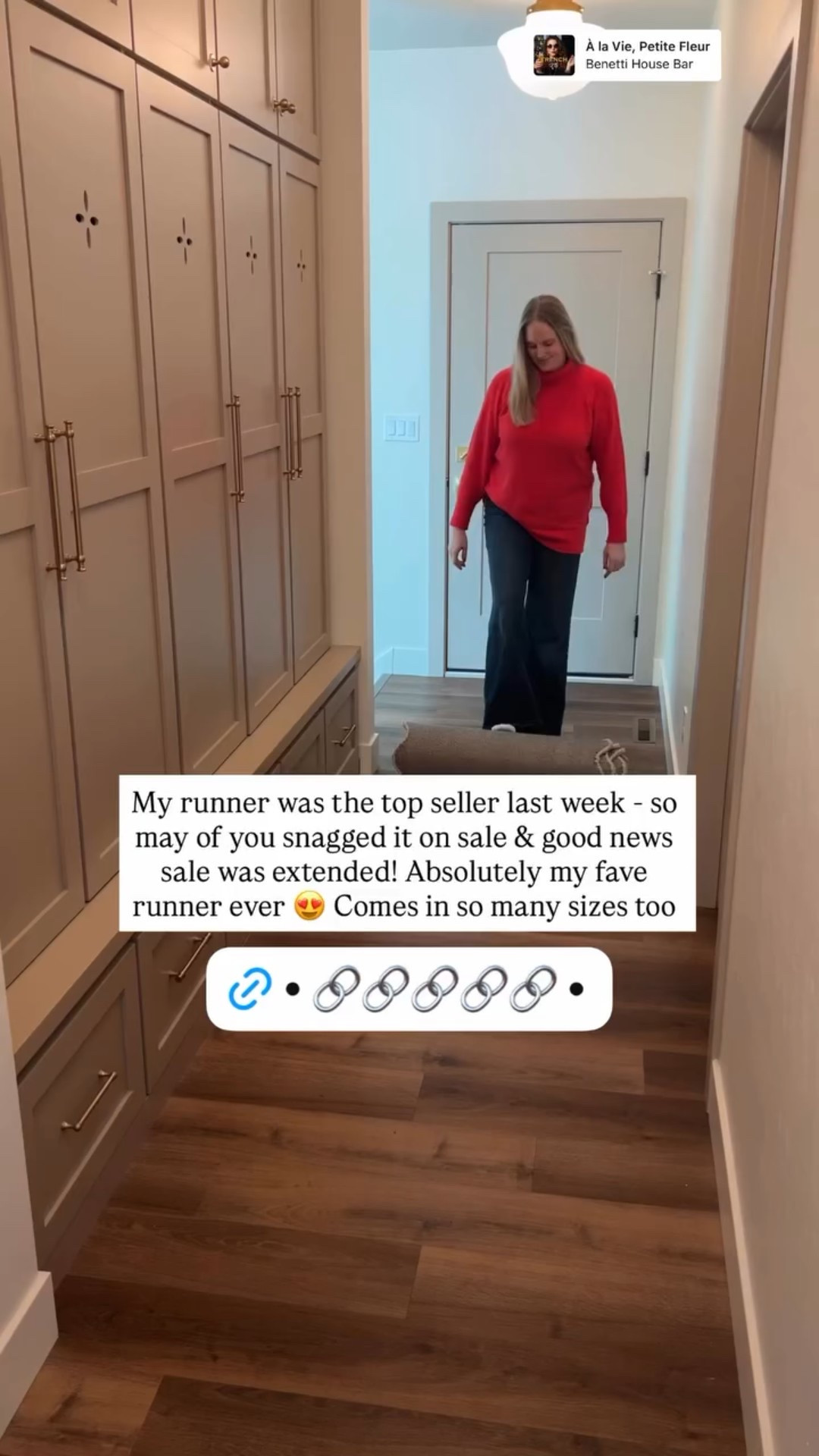 My runner was the top seller last week - so may of you snagged it on sale & good news sale was extended! Absolutely my fave runner ever 😍 Comes in so many sizes too