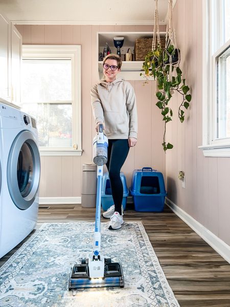 I run this vacuum every single day. It’s lightweight, easy to clean, cordless, and picks up cat litter and dog fur like a BOSS. 🙌🏼 This laundry room is where all our pet stuff lives, and it’s also the cat cafeteria and bathroom, so the vacuum gets used here twice a day or more  

#LTKhome #LTKfamily #LTKGiftGuide