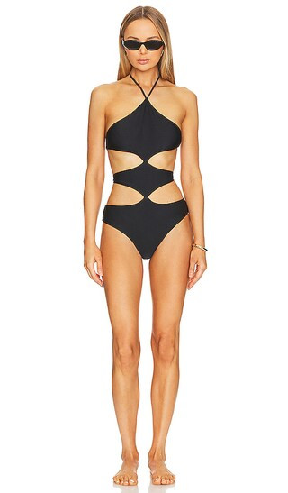 Morgan One Piece in Black | Revolve Clothing (Global)