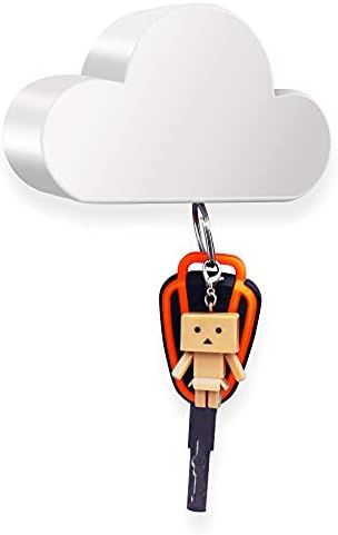 White Cloud Magnetic Key Holder for Wall, Creative and Unique Ornament, Strong Magnetic Force Can... | Amazon (US)