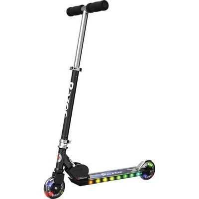 Razor A+ 2 Wheel Scooter with LED Lights - Black: Aluminum Frame, Urethane Wheels | Target