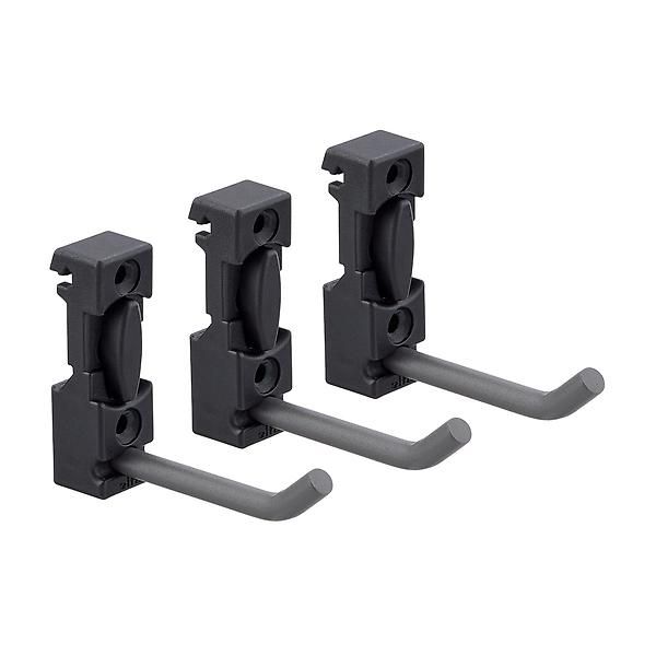 Garage+ by Elfa Track Hooks Pack of 3 | The Container Store