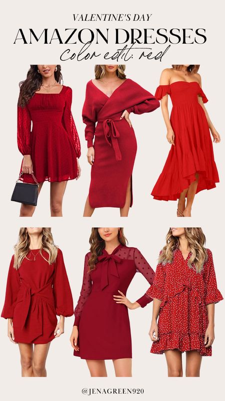 Amazon Valentines Day | Amazon Red Dresses | Amazon Valentines Day Dresses 

#LTKunder50 #LTKSeasonal #LTKunder100