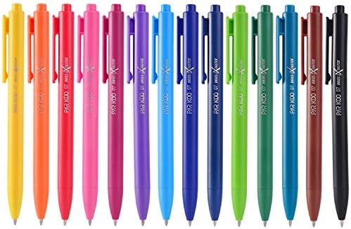 ParKoo Retractable Gel Pens 0.7mm Quick Dry Ink, 14 Assorted Candy Colors Fine Point Smooth Writi... | Amazon (US)