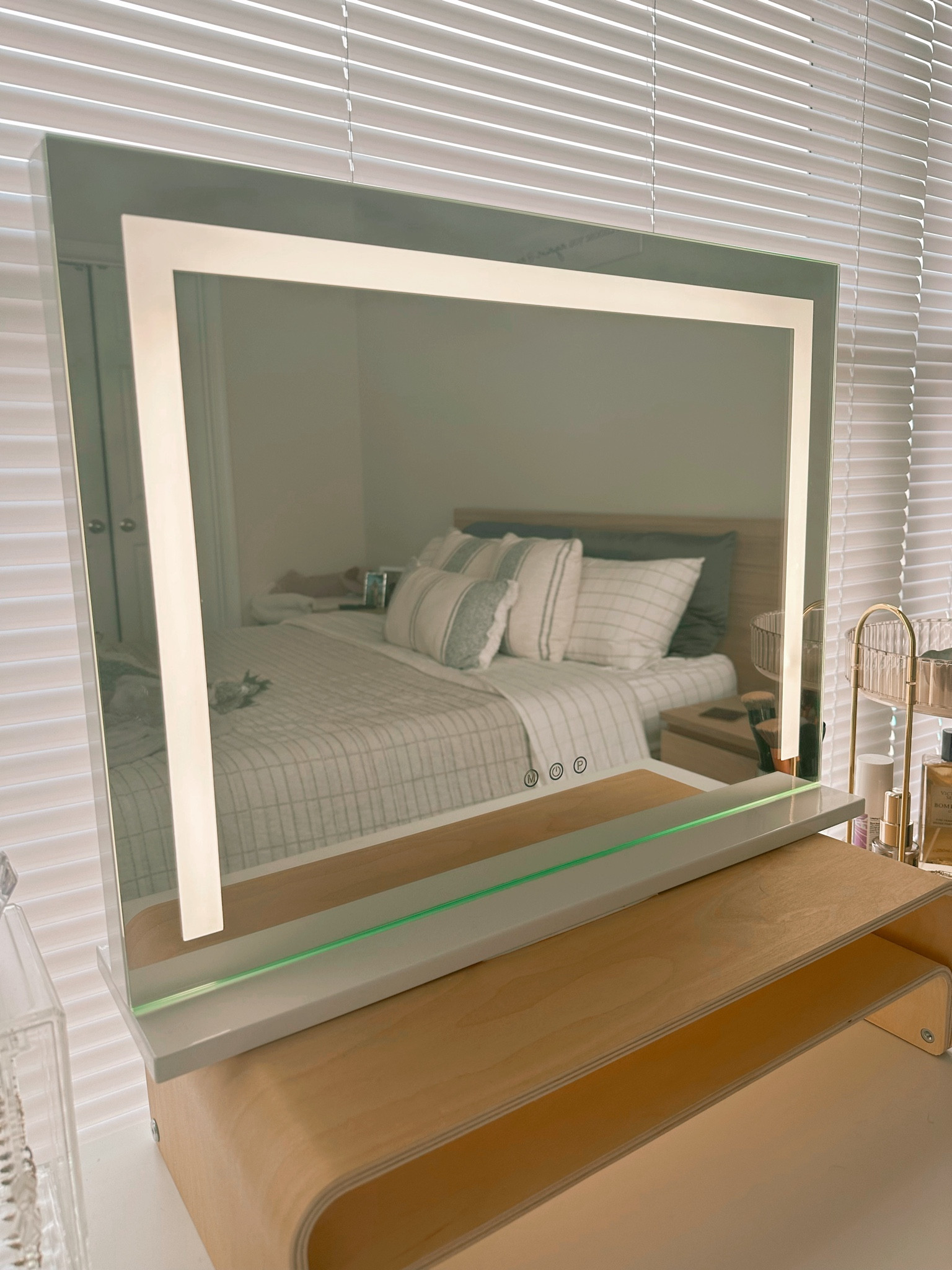 My vanity mirror!! Even has a usb charger on the side 