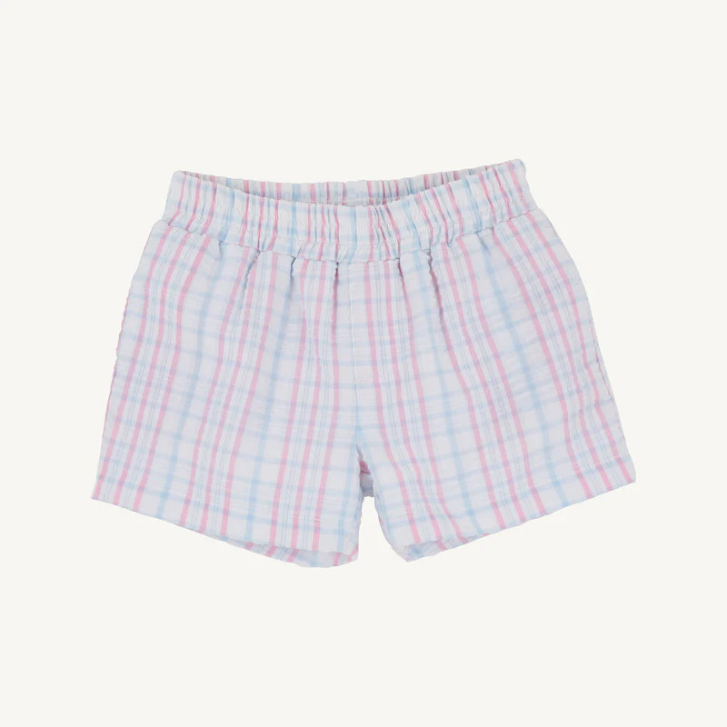 Sheffield Shorts - Beale Street Blue and Hamptons Hot Pink Sewanee See | The Beaufort Bonnet Company