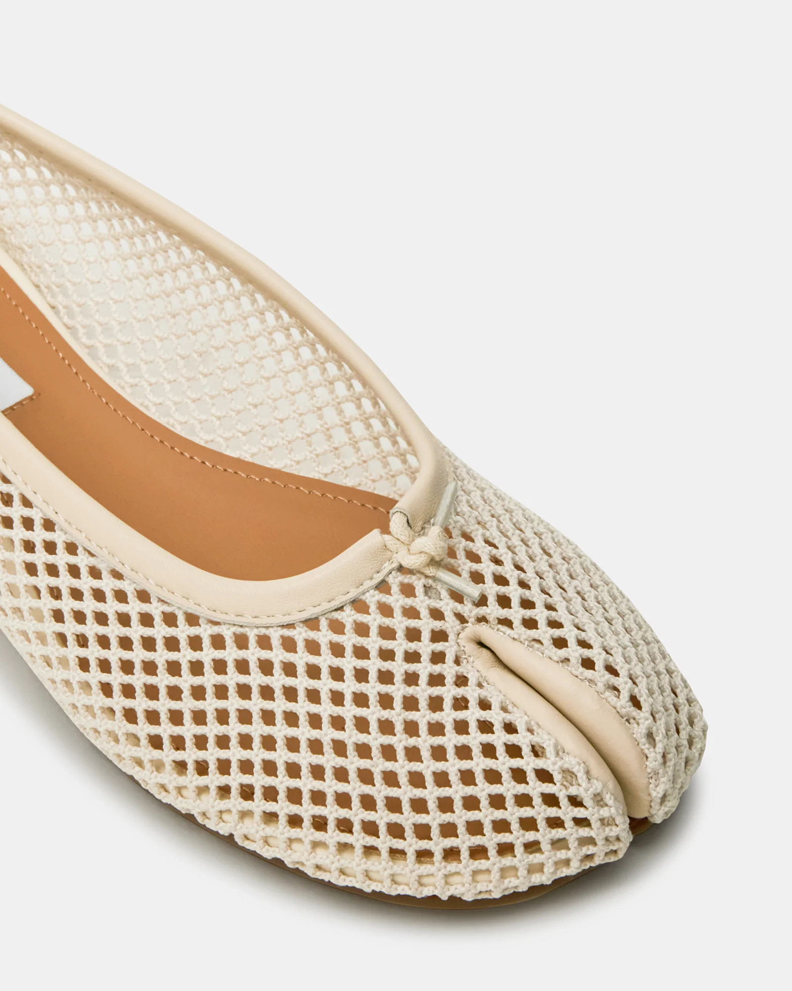 CALICO Bone Mesh Split Toe Tabi Women's Ballet Flat | Steve Madden (US)