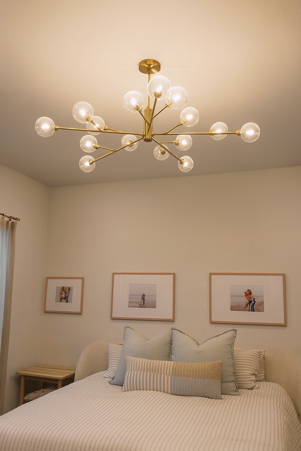 Obsessed with how the Apollo light from Arhaus pulls this whole space together — soft glow, organic texture, and a statement without overpowering the calm. It’s like golden hour lighting… but all night long ✨

#ArhausHome #LTKhome #ApolloLight #CoastalBedroom #NeutralDecor #CozyHome #BeachyBedroom #ModernOrganic

#LTKU #LTKHome #LTKStyleTip