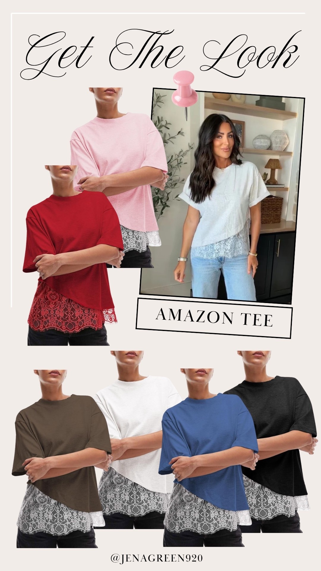 Amazon Lace Tee | Amazon Outfit | Summer Top | Fall Top | Layered Tee

#LTKootd #LTKSeasonal #LTKTall
