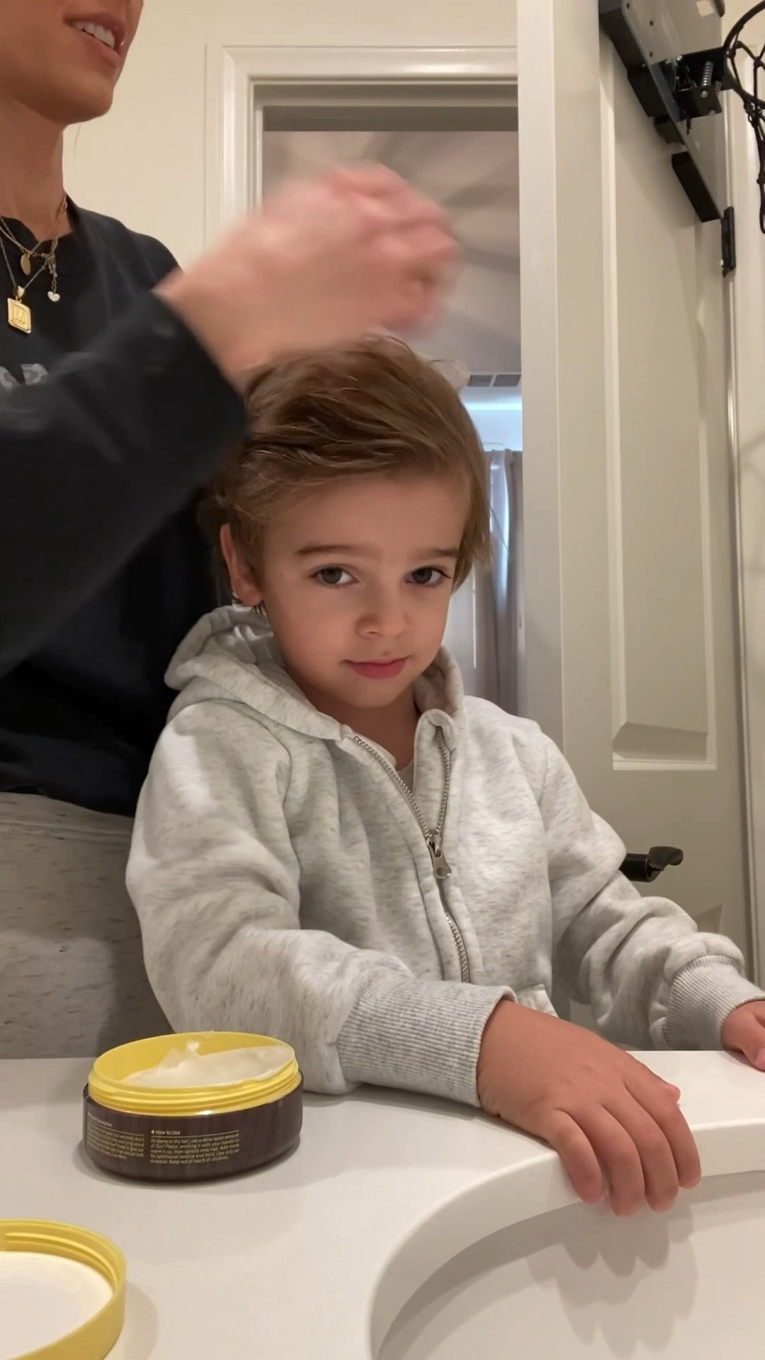 They were so little! 🥹 We still use and love this hairpaste ❤️it has a great hold without being over powering and it smells amazing! 

Sonny’s surf paste, kids hair gel, kids hair paste, kids hair styling, hair paste for boys, boys hair styling, Amazon

#LTKgrwm #LTKselfcare #LTKKids