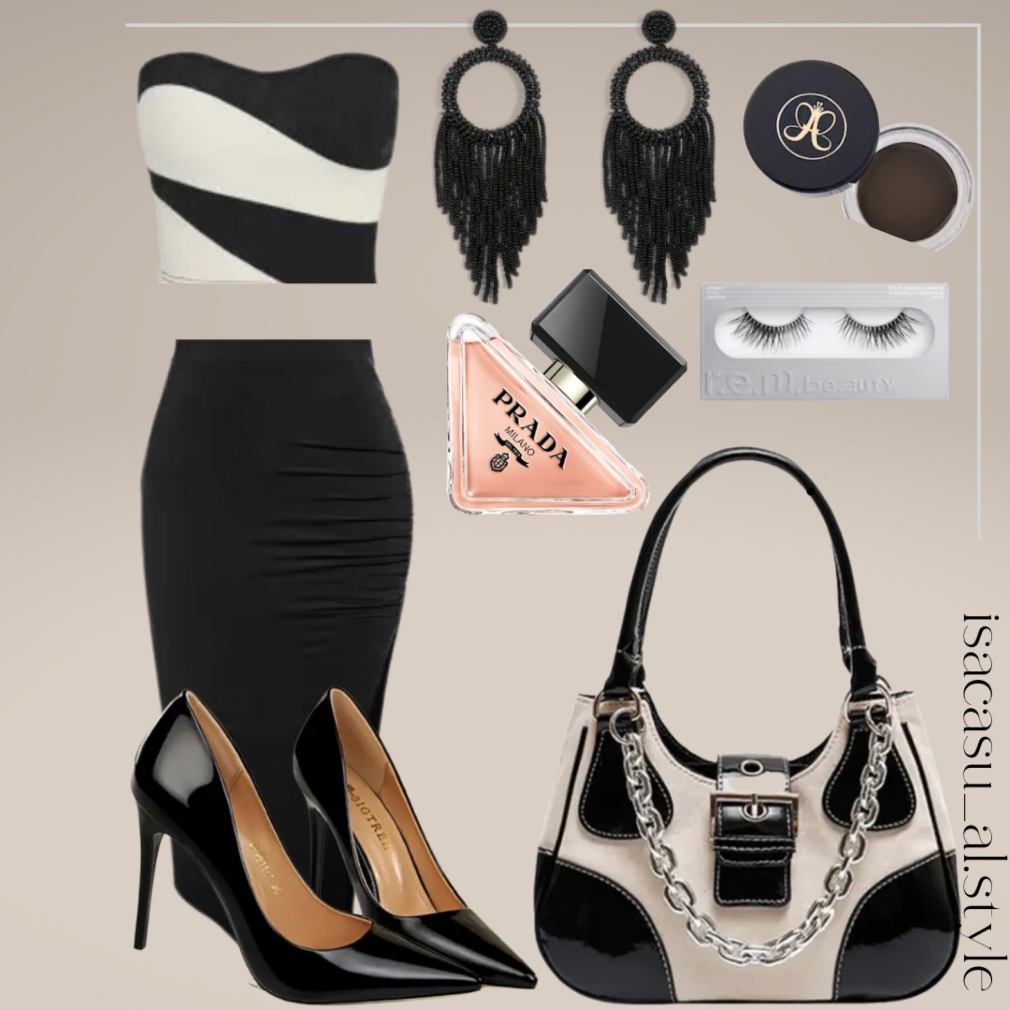 Black and white party dress 

#LTKFind #LTKSeasonal #LTKeurope